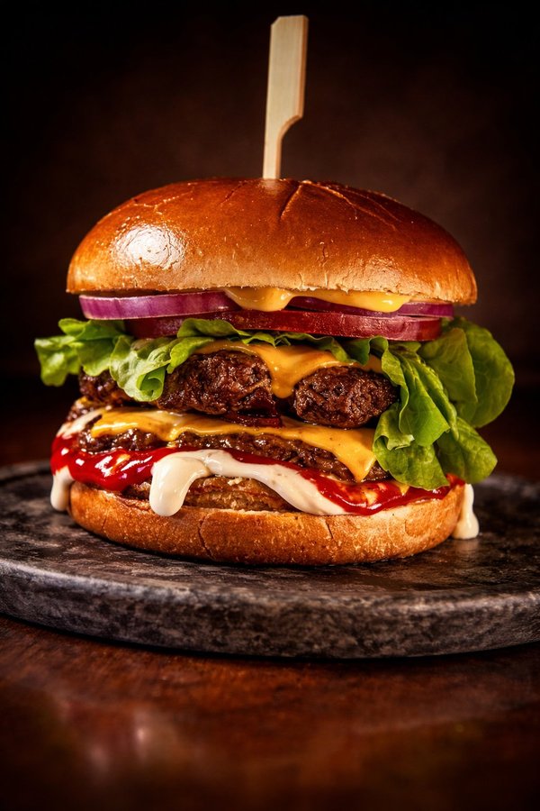 Maroto Salad Burguer Duplo